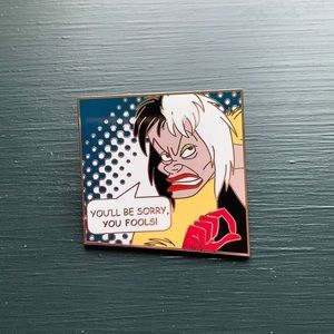 Cruella Villain Disney Pin